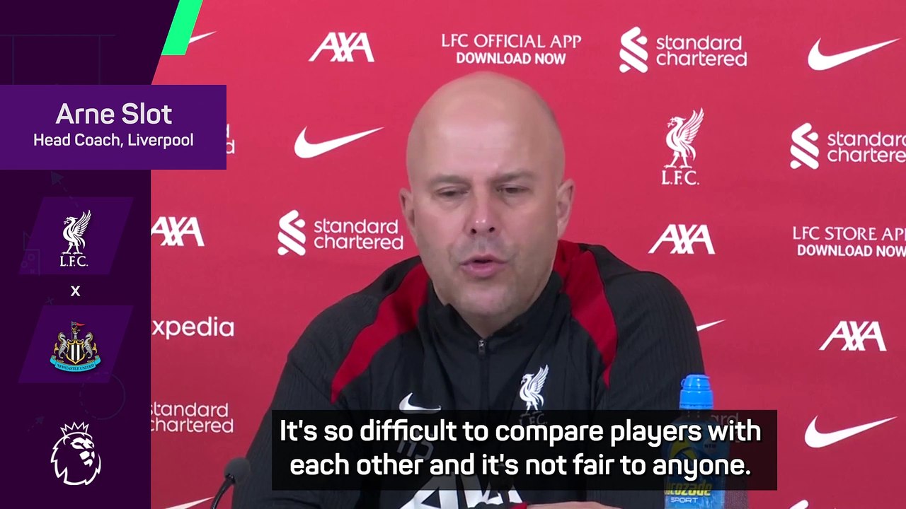 You can't compare Salah to Messi or Ronaldo - Slot