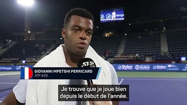 Dubaï - Mpetshi Perricard : On va dans la bonne direction