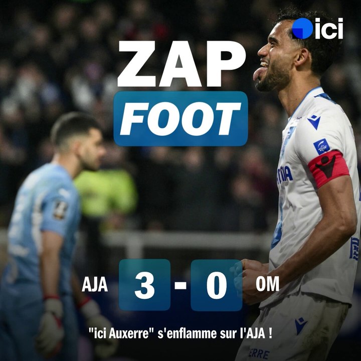 Ligue 1 : et 1, et 2, et 3-0 pour l'AJA qui étrille l'OM à l'Abbé-Deschamps au terme d'un nouvel exploit monumental !