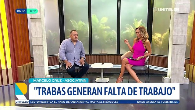 Suspender exportación de soya y falta de diésel afecta al transporte pesado porque los deja sin trabajo, dice dirigente