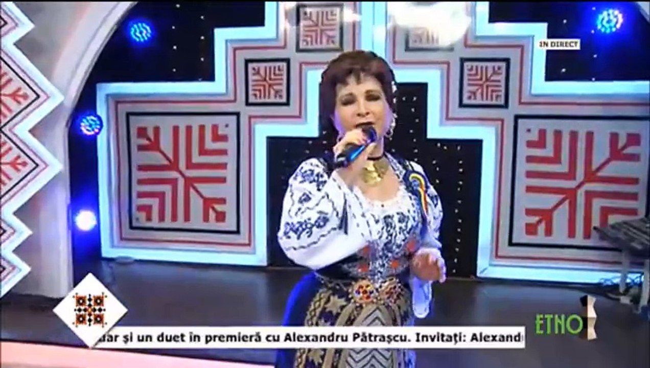 Aneta Stan - Zboara trenul catre mare (Seara buna, dragi romani! - ETNO TV - 07.06.2017)