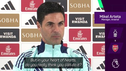 'Over my dead body' - Arteta not giving up on title race
