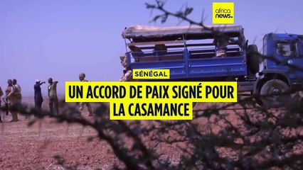Sénégal : un accord de paix signé en Casamance