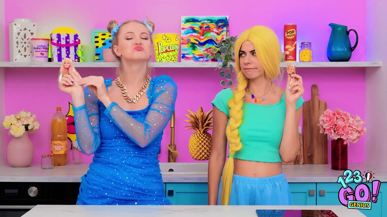 TRUCS ET ASTUCES ALIMENTAIRES GÉNIAUX ET DRÔLES ! || Astuces de Peinture Amusantes Par 123GO!Genius