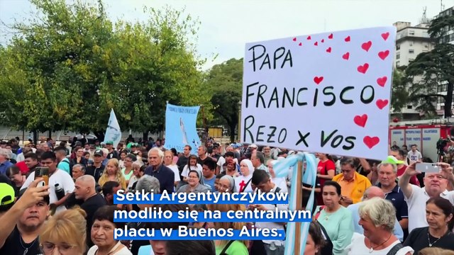 Papież Franciszek dobrze wypoczął , tysiące modlą się przed Watykanem