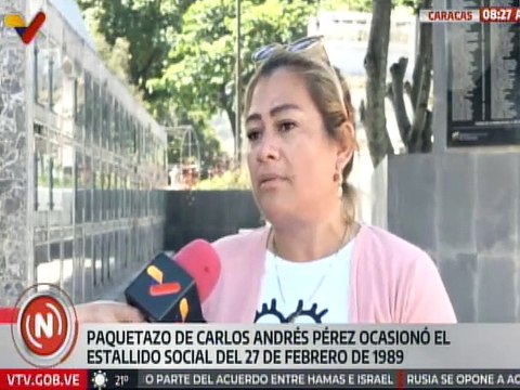 Venezuela conmemora 36 años de la Rebelión Popular El Caracazo