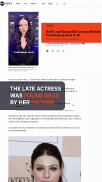 Michelle Trachtenberg, ‘Buffy the Vampire Slayer’ actor, dead at 39