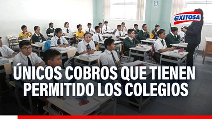 Año escolar 2025: ¿Cuáles son los únicos cobros a los padres de familias que tienen permitidos los colegios?