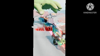 The marvel characters run and the car#viralvideo#shorts viral