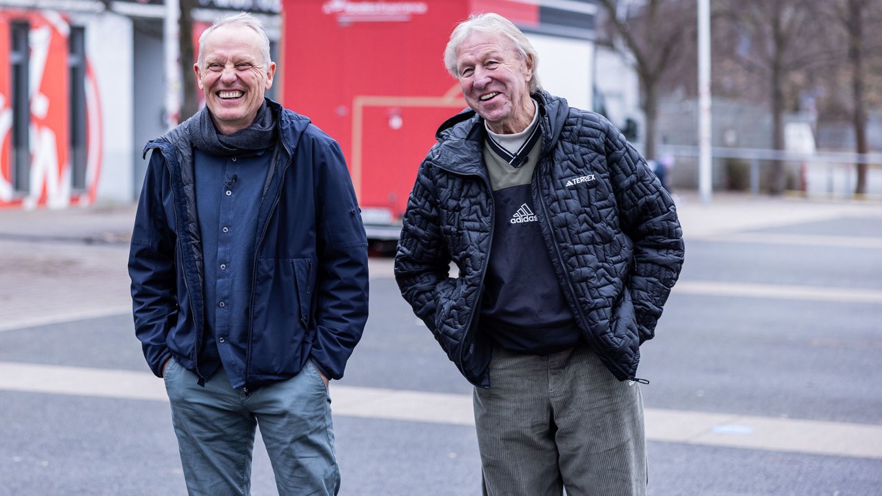 Zwei Preisträger, ein Empfänger: Große Geste von Streich und Hrubesch
