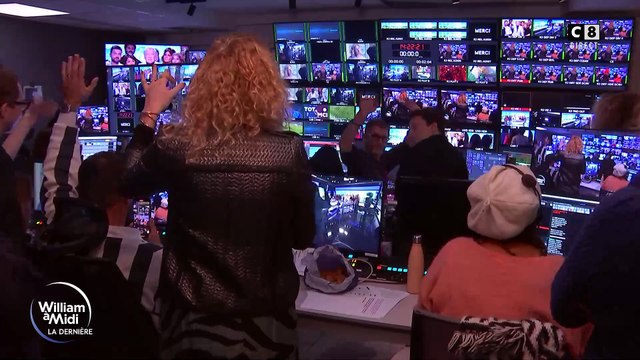 L'animateur William Leymergie a fait ce midi ses adieux, en larmes, à C8 et William à midi