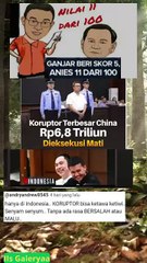 Ganjar kasih nilai 5 Anies 11 dari seratus kalau anda kasih berapa ya