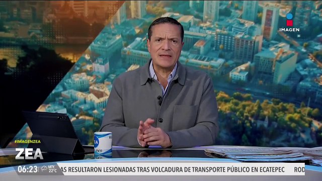 Así el aforo vehicular esta mañana en Av. de los Insurgentes