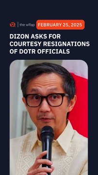 Dizon asks for courtesy resignations of key DOTr officials