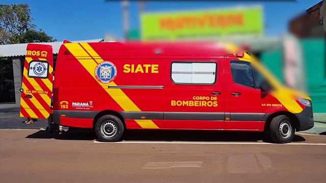Mulher é socorrida pelo Siate na Avenida Interlagos