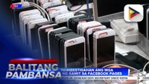 PAOCC, iniimbestigahan ang mga nagbebenta ng gamit sa Facebook pages