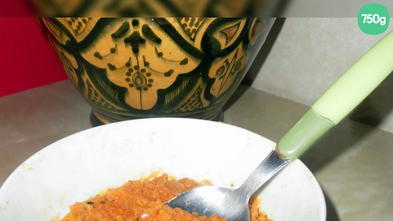 Purée de carottes, recette lybienne