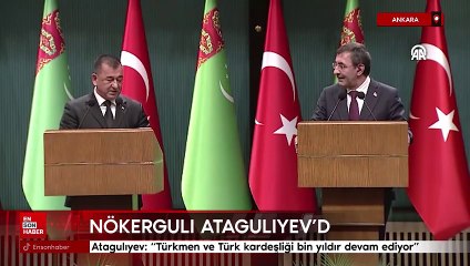 Türkiye ile Türkmenistan arasında 87 maddelik protokol imzalandı