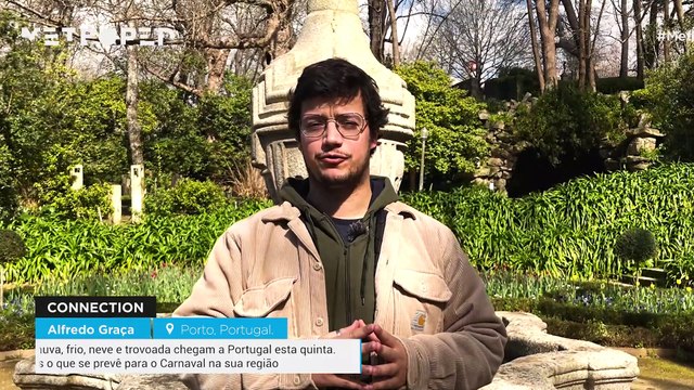 Chuva, frio, neve e trovoada chegam a Portugal esta quinta. Eis o que se prevê para o Carnaval na sua região