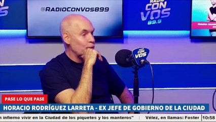 Larreta sobre Milei: "Tengo los huevos llenos"