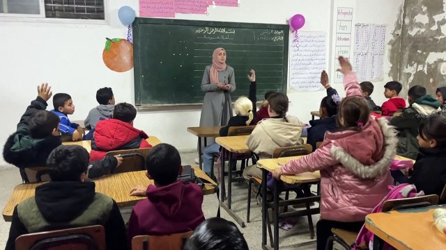 A Gaza, première rentrée des classes depuis des mois