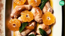 Cailles aux clémentines