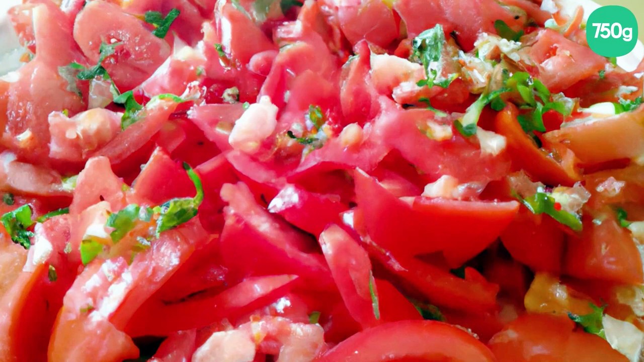 Salade de tomate façon Malgache