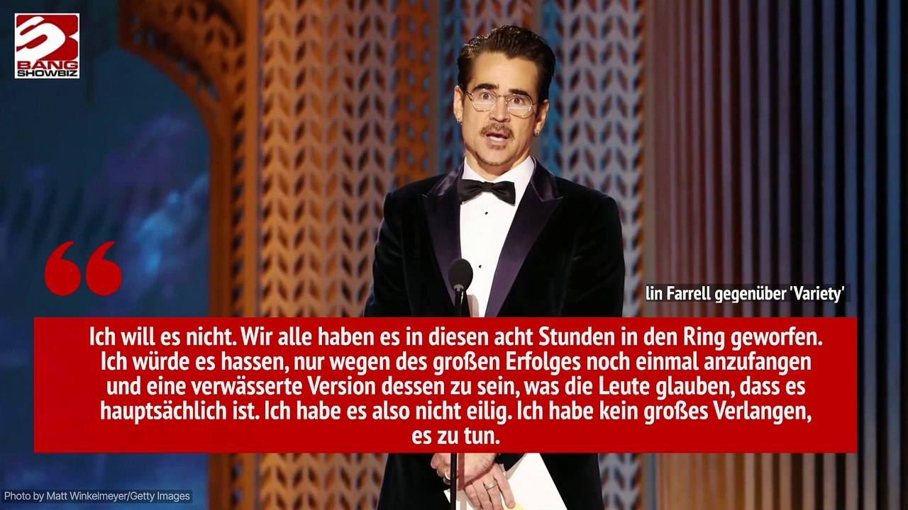 Colin Farrell: Er spielt die Chancen auf eine zweite Staffel von 'The Penguin' herunter