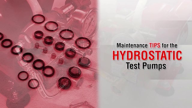 Hydrostatic Test Pump Maintenance Tips - Reed Manufacturing