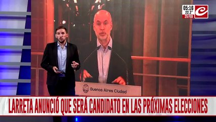 Larreta anunció que será candidato en las próximas elecciones
