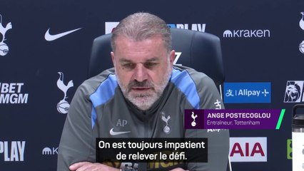 Tottenham - Postecoglou sur la chute de Man City : "Cela met en lumière à quel point ils ont été extraordinaires"