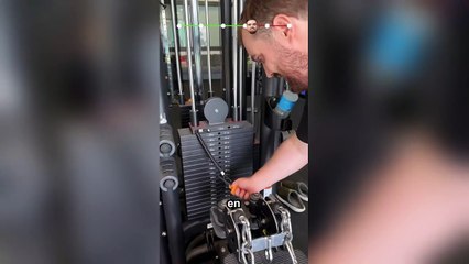 Ibai Llanos muestra su progresión en el gimnasio