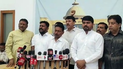 VIDEO: आदिवासी छात्रवृत्ति बंद करने का मामला, चार विधायकों को सदन से निकाला