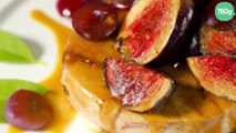Foie gras poêlé aux fruits d'automne