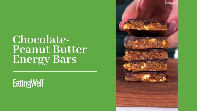 Chocolate-Peanut Butter Energy Bars
