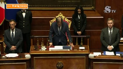 A Palazzo Madama minuto di silenzio per figlio del senatore Occhiuto