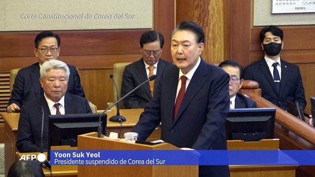 El suspendido presidente surcoreano se muestra desafiante en recta final del juicio político