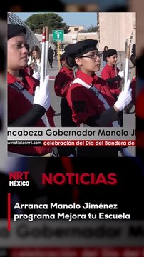 El gobernador de Coahuila, Manolo Jiménez Salinas, anunció el proyecto “Mejora tu Escuela”, con el cual se realizarán obras de infraestructura en los planteles educativos, además de dotarlos con material deportivo, pintura, limpieza y mobiliario