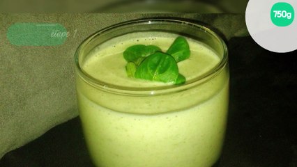 Velouté de mâche et st Morêt
