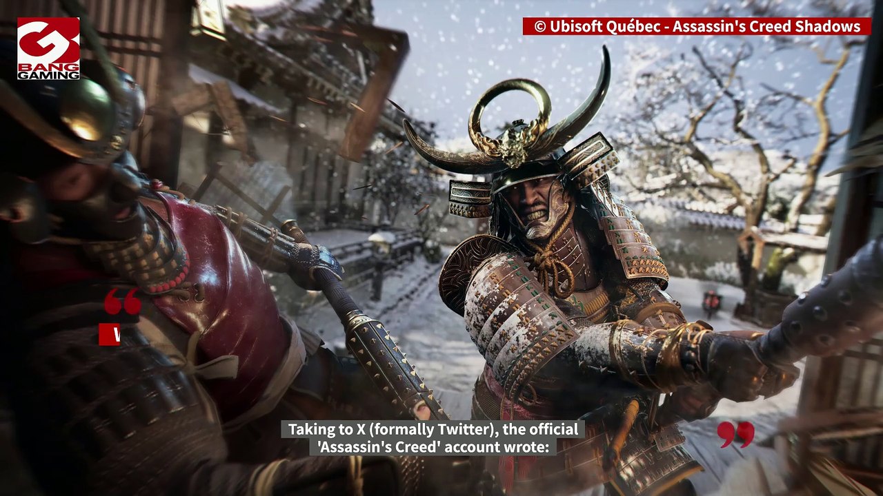 Ubisoft responds to Assassin's Creed Shadows leaks