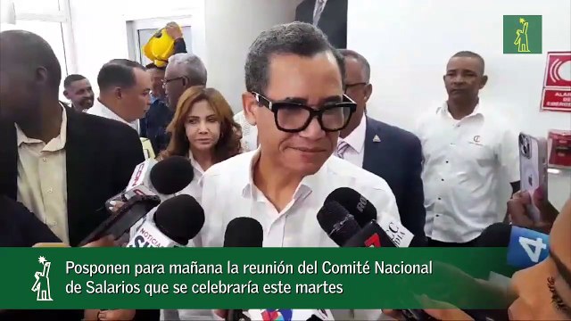 Posponen para mañana la reunión del Comité Nacional de Salarios que se celebraría este martes_1
