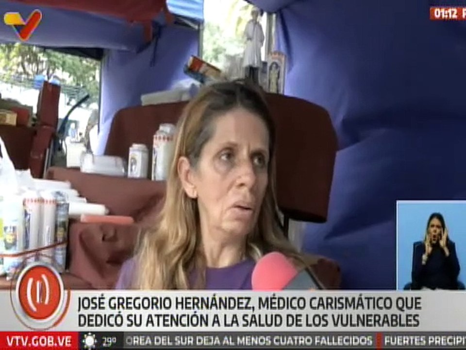 Devotos manifiestan su agradecimiento por los milagros del Dr. José Gregorio Hernández