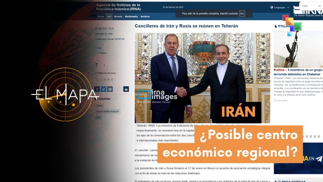 Escala 25-02-25 : Cancilleres de Irán y Rusia se reúnen en Teherán