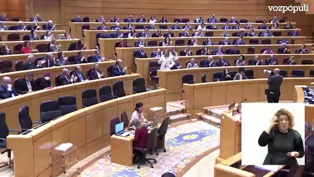 Rifirrafe entre Alicia García (PP) y Montero en el Senado: Una intervención batiburrillo, ¿qué me ha preguntado?