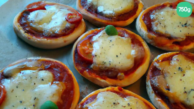 Mini Pizzas Margherita Kiri