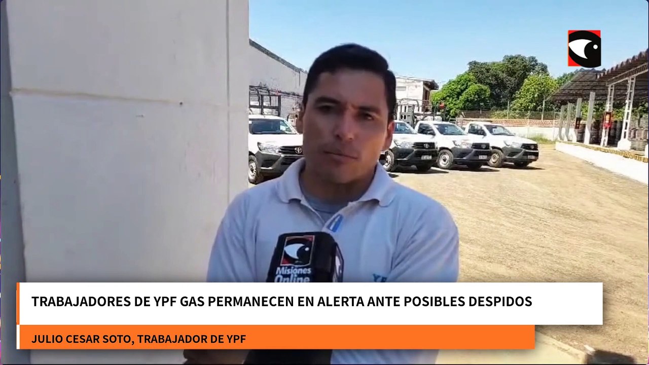 Trabajadores de YPF Gas permanecen en alerta ante posibles despidos