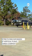La première voiture volante électrique au monde effectue son premier vol (VIDEO)
