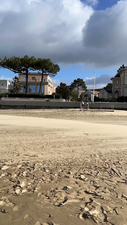 Tempête de sable sur Royan