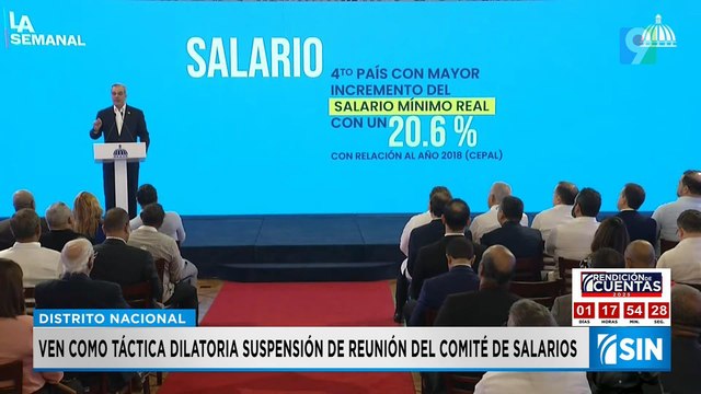 Posponen reunión sobre aumento de salarios y aseguran es una táctica dilatoria | Primera Emisión SIN