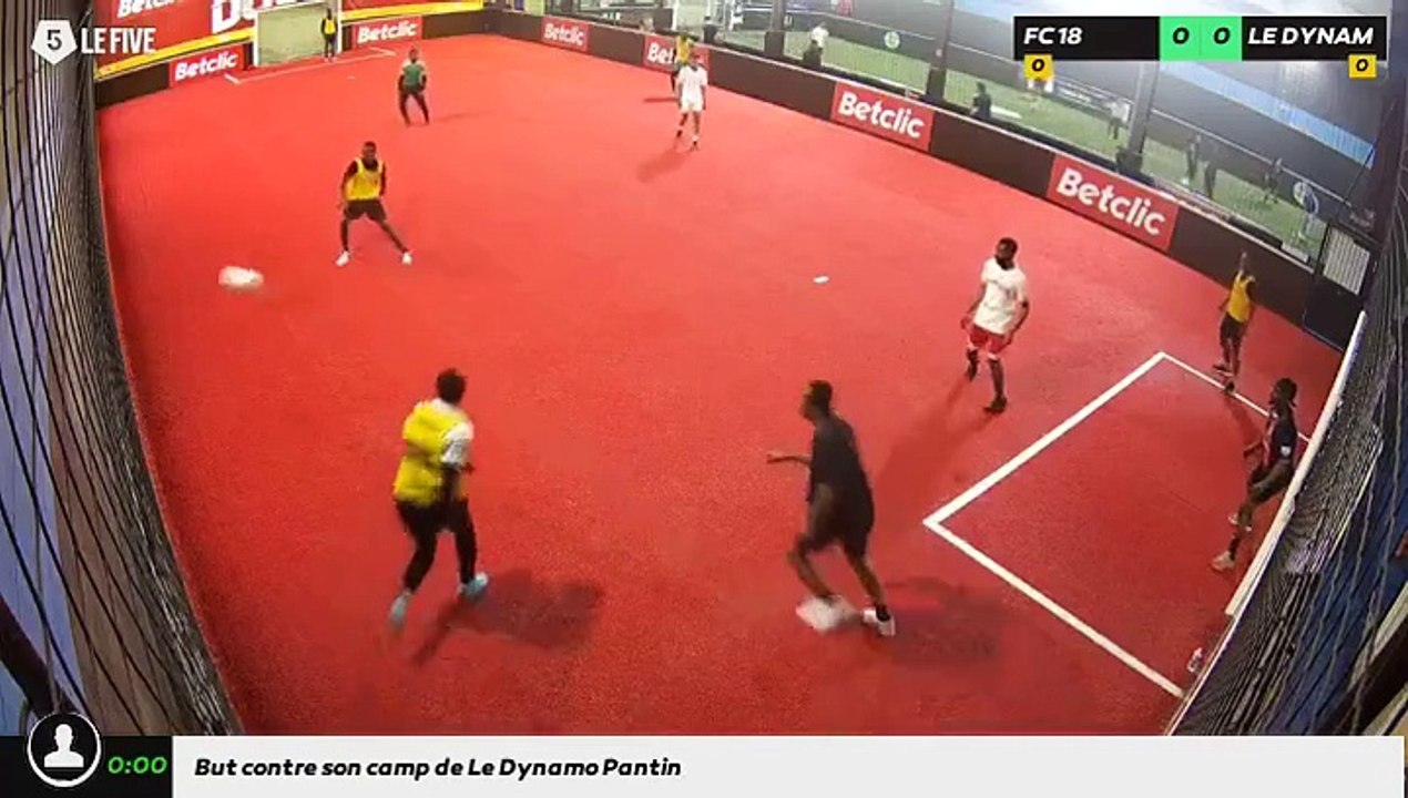 FC 18 - LE DYNAMO PANTIN 25/02 à 17:57 - Football Betclic (LeFive Villette)